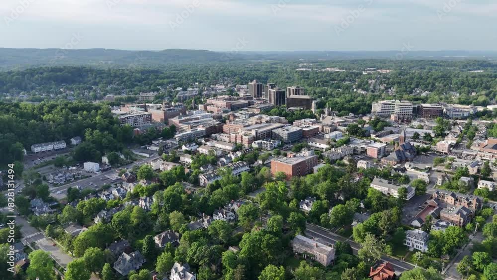 Aerial Drone of Morristown New Jersey Aerial Drone of Morristown New Jersey