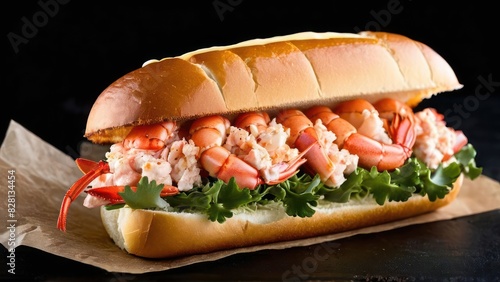 Luscious Lobster Sandwich with Scallions