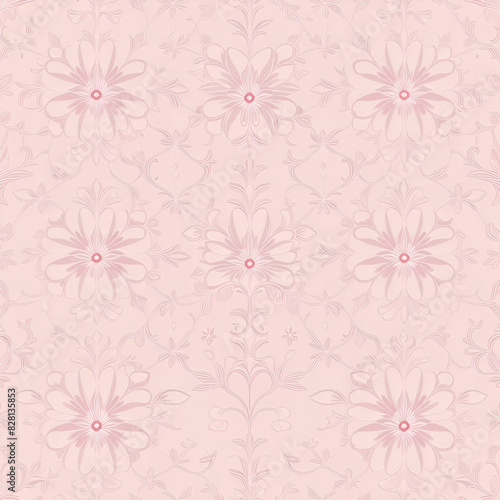 seamless floral pattern © 두호 최