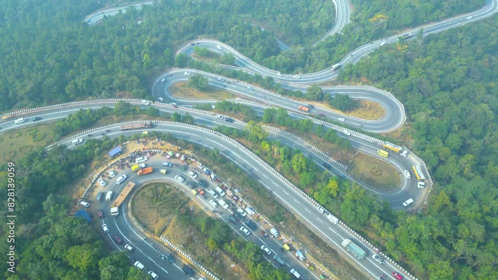 Patratu Valley Aerial View This beautiful tourist spot just 30 Kms from Ranchi town, India Patratu Valley Aerial View This beautiful tourist spot just 30 Kms from Ranchi town, India