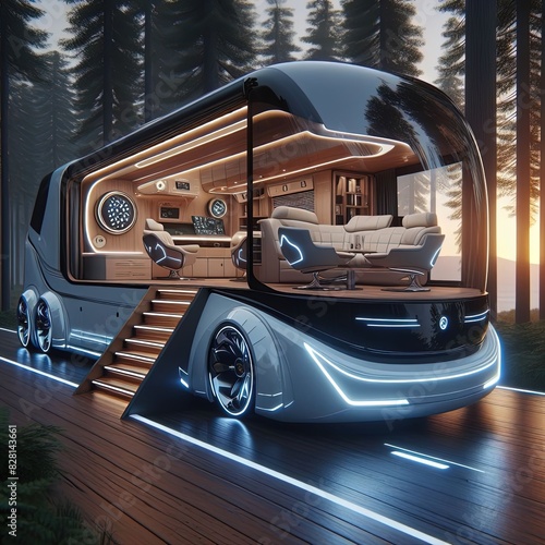 futuristic homecar photo