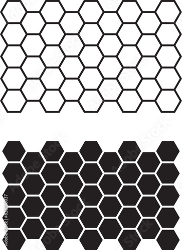 vector honeycomb background