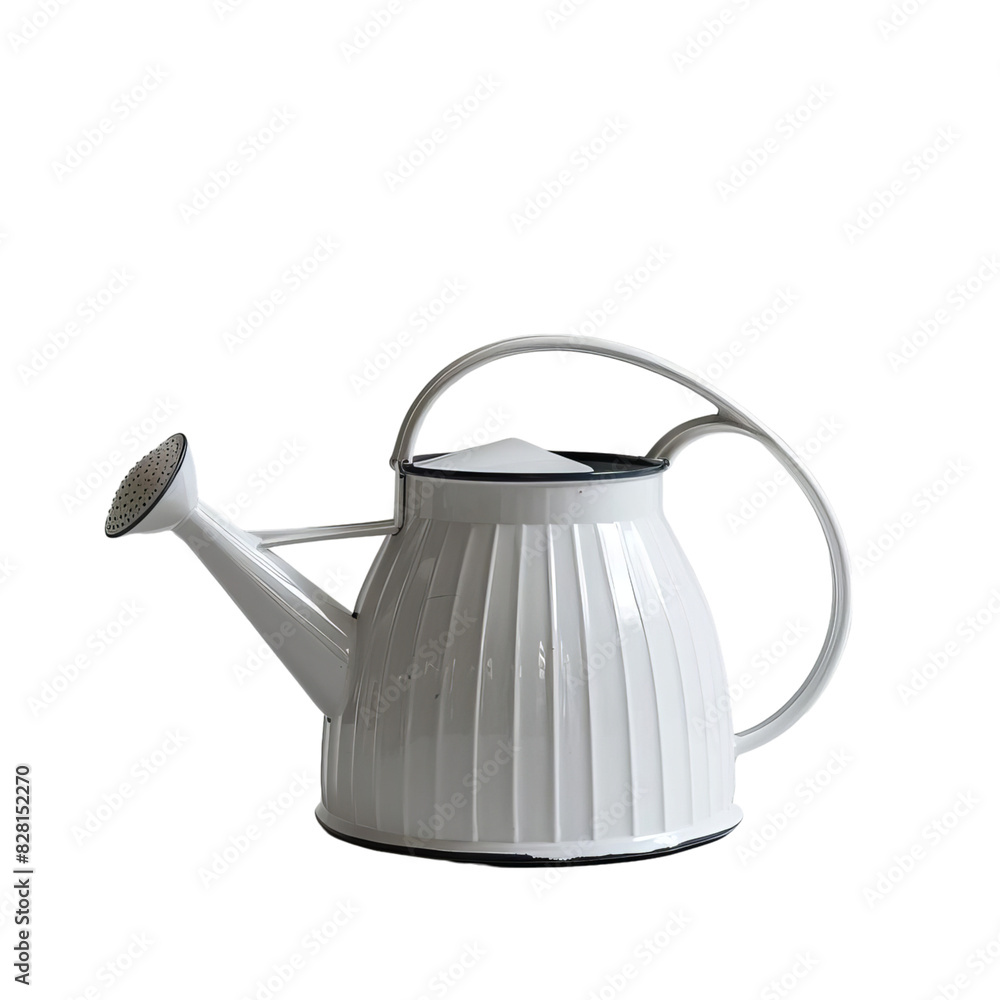 isolated white background of watering can isolated white background of watering can