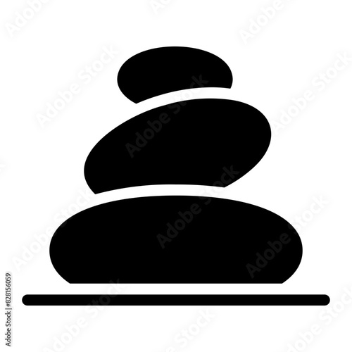 spa glyph icon