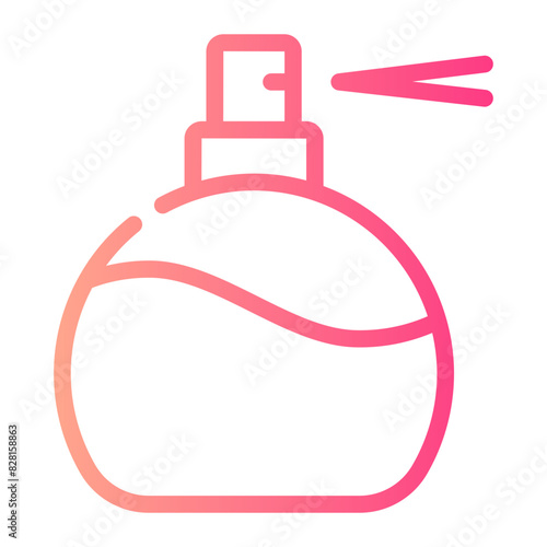 perfume gradient icon