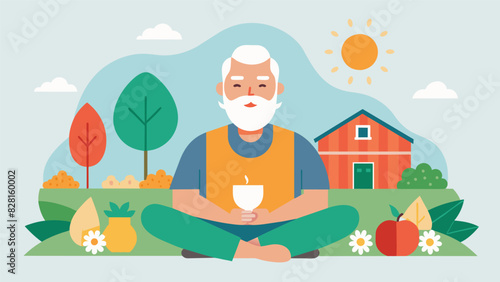 At our wellness retreat for seniors immerse yourself in holistic therapies such as Ayurveda acupuncture and herbal medicine and nourish your body with farmtotable meals and fresh. Vector illustration