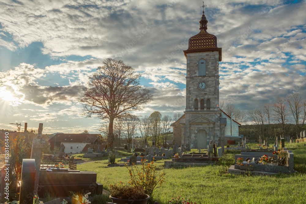 Obraz premium Les Fourgs, plateau du haut Doubs