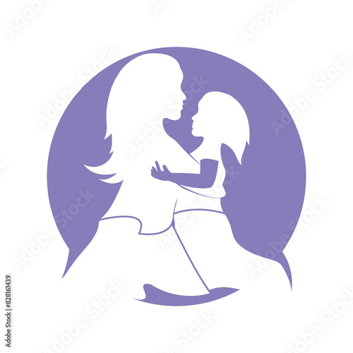 Happy Mothers Day logo vector illustration design.Happy Mother's Day to all mother lovers