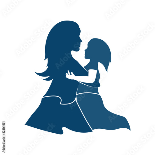 Happy Mothers Day logo vector illustration design.Happy Mother's Day to all mother lovers