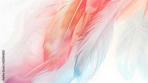 pastel feather abstract background texture