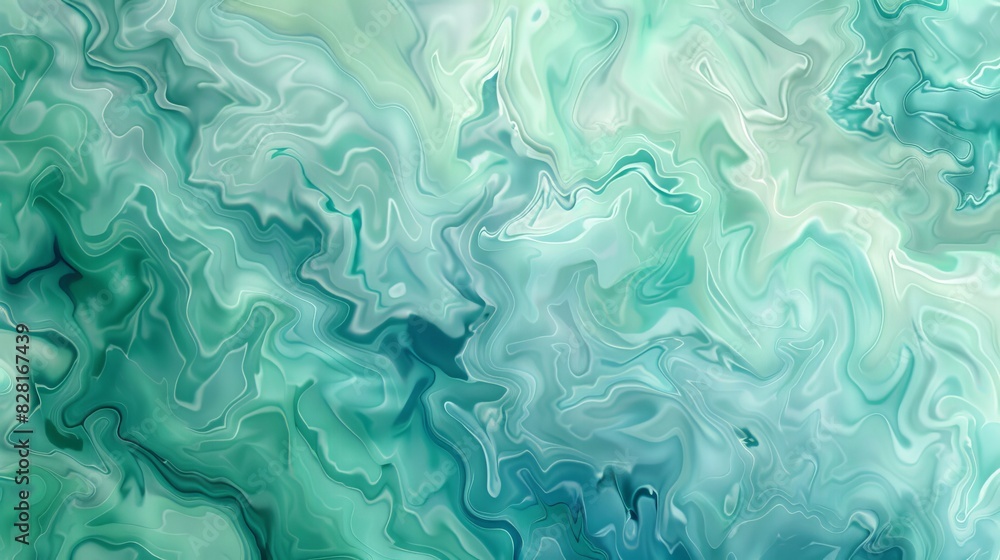 Abstract background of green and blue marble texture. Liquid marble pattern Abstract background of green and blue marble texture. Liquid marble pattern