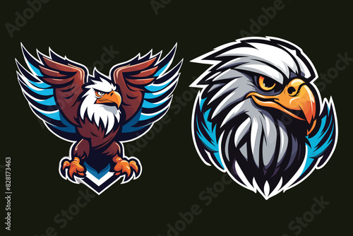 eagle logo made by hand, really cool