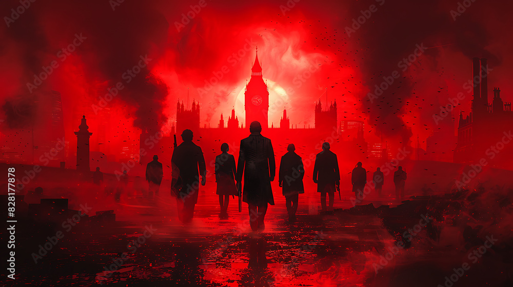 illustration of a secret society of spies assassins and covert operatives navigating a web of intrigue espionage and political conspiracy in a world of shadows and deception