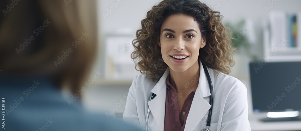 the doctor is talking to the patient the doctor is talking to the patient
