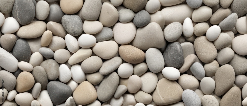 aesthetically pleasing arrangement of smooth, multicolored pebbles. aesthetically pleasing arrangement of smooth, multicolored pebbles.