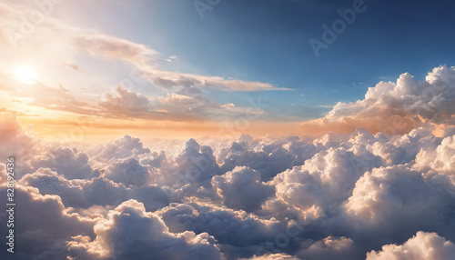 clouds in the sky