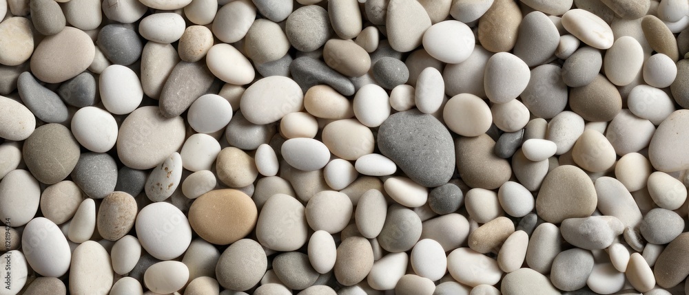 aesthetically pleasing arrangement of smooth, multicolored pebbles. aesthetically pleasing arrangement of smooth, multicolored pebbles.