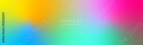 Colorful gradient, vector illustration