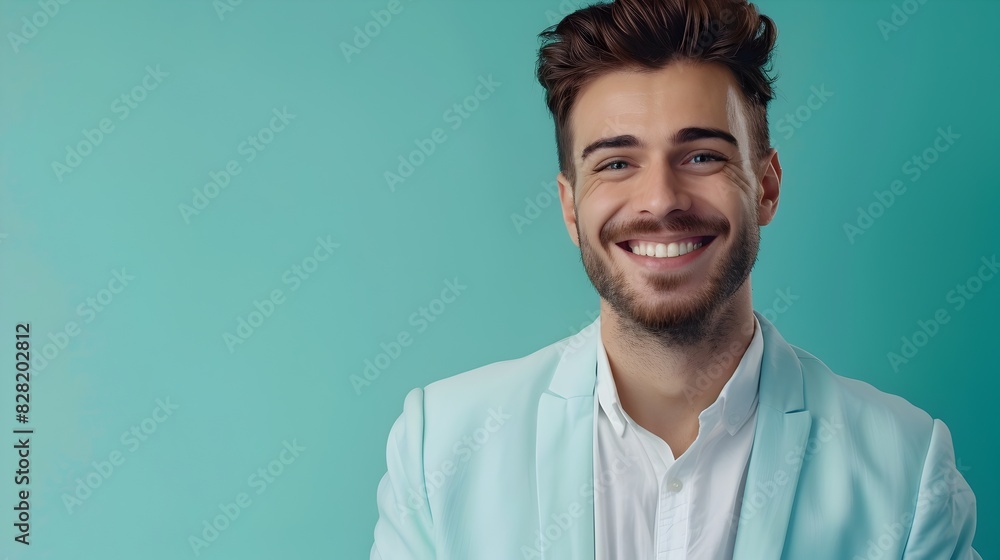 Young Management Consultant Exuding Joy and Expertise in Vibrant Work Environment Young Management Consultant Exuding Joy and Expertise in Vibrant Work Environment