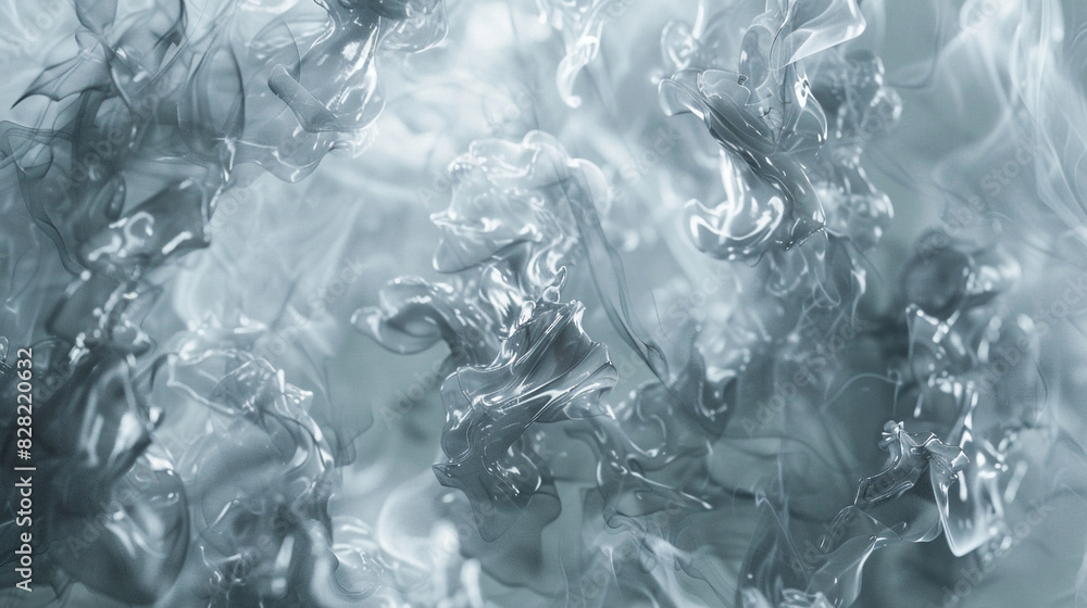 Silver smoke's metallic allure adds a futuristic touch to industrial designs. Silver smoke's metallic allure adds a futuristic touch to industrial designs.