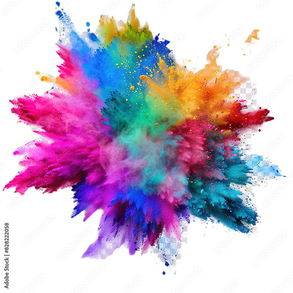 Fototapeta premium abstract watercolor splashes