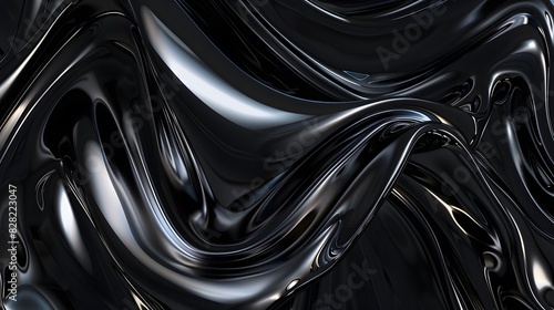 Wallpaper Mural Black abstract background design.  Torontodigital.ca