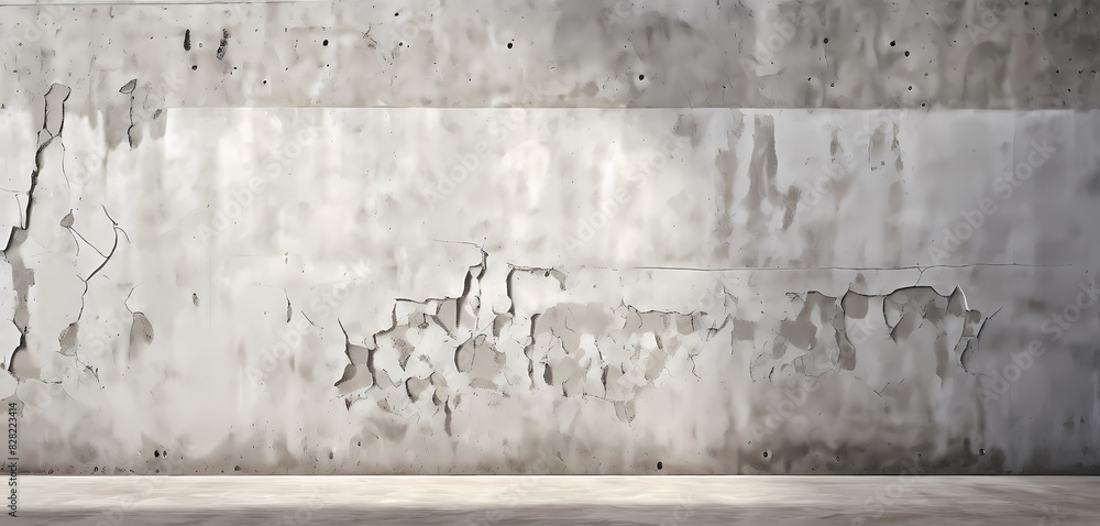 Fototapeta premium Painted wall featuring a coarse cement texture, Ai Generated