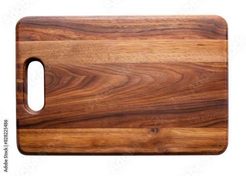 Rectangle wood cutting board on Transparent Background Png File