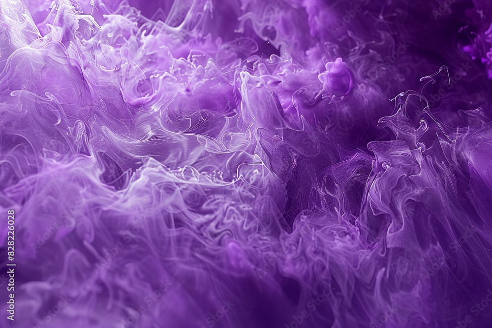Wonder-inducing textures fill this ethereal violet backdrop.
