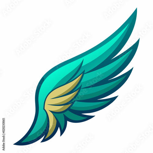 illustration of an angel wings