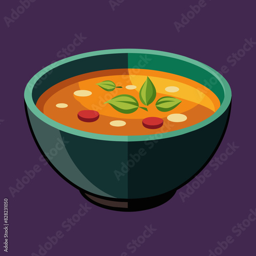  soup in a bowl