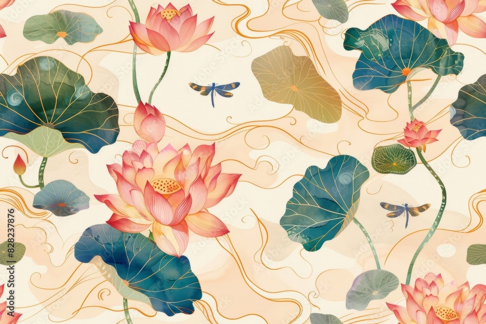 Beautiful seamless pattern Beautiful seamless pattern