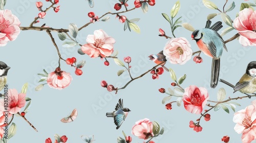 Beautiful seamless pattern