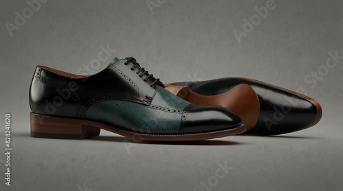 Derby shoes with new design 
