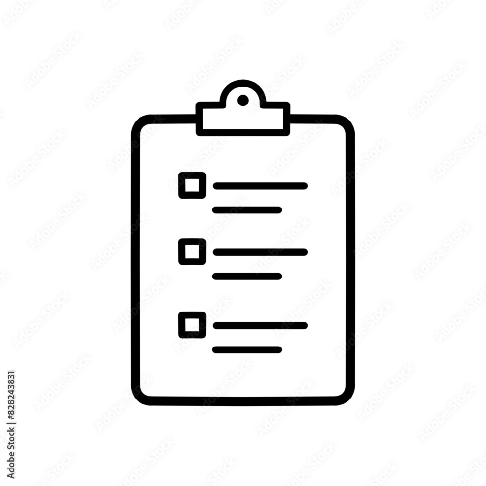 Checklist vector icon. Feedback symbol. Agreement pictogram, flat vector sign isolated on white background. Simple vector illustration for graphic and web design. Checklist vector icon. Feedback symbol. Agreement pictogram, flat vector sign isolated on white background. Simple vector illustration for graphic and web design.