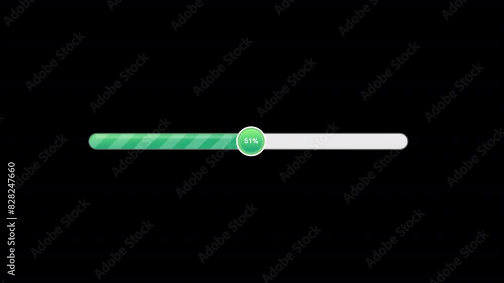 Loading Progress Bar Animation HD On Alpha Loading Progress Bar Animation HD On Alpha