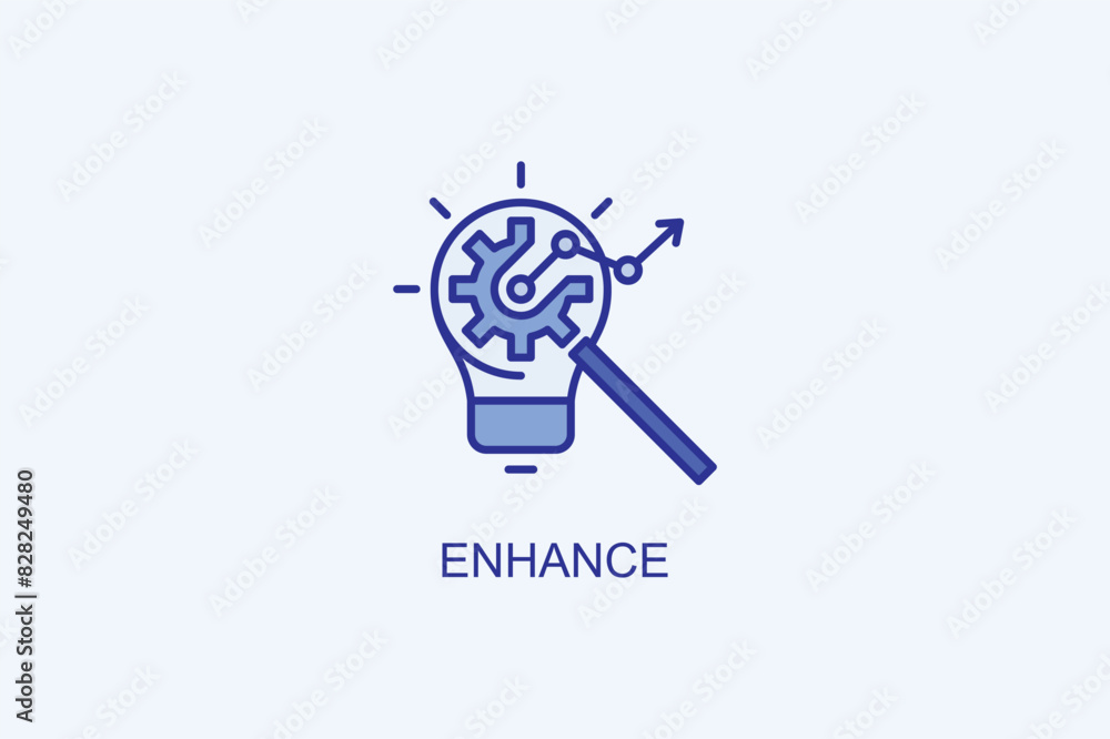 Enhance Vector Icon Or Logo Illustration Enhance Vector Icon Or Logo Illustration
