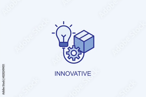 Innovative Vector Icon Or Logo Illustration