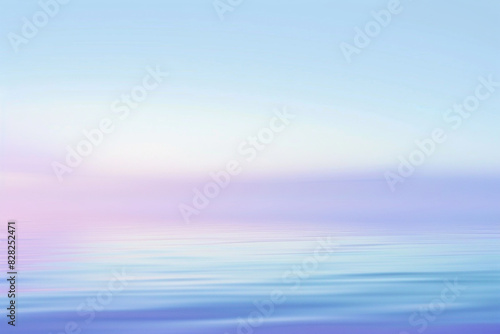 Sky blue and lavender serene abstract blur for calming and meditative environments.