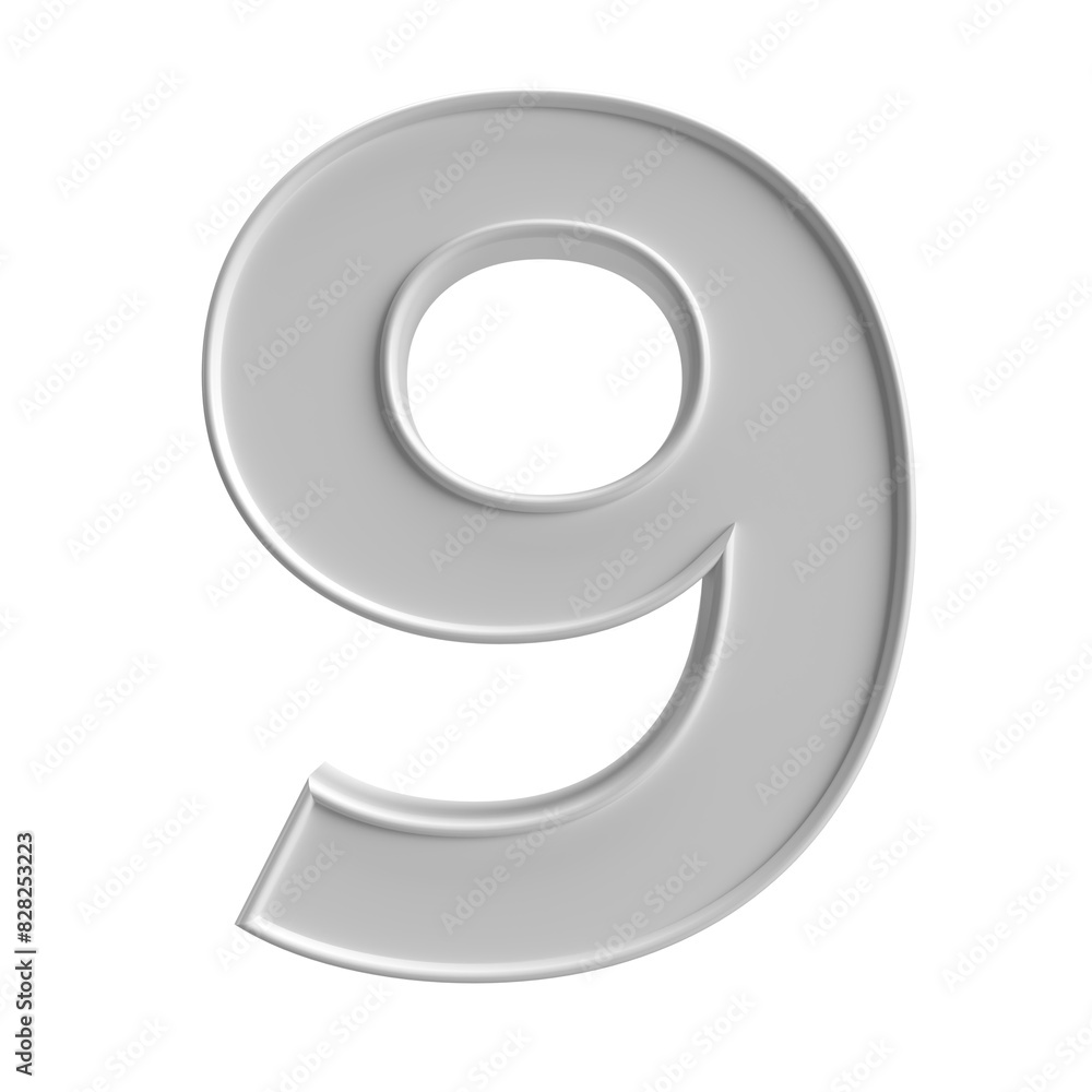 9 number 3d 9 number 3d