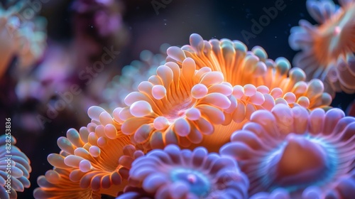 Explore the mesmerizing beauty of coral reef fauna with minimalist coral reef fauna images  highlighting the kaleidoscope of colors and patterns that adorn these underwater landscapes. Through subtle