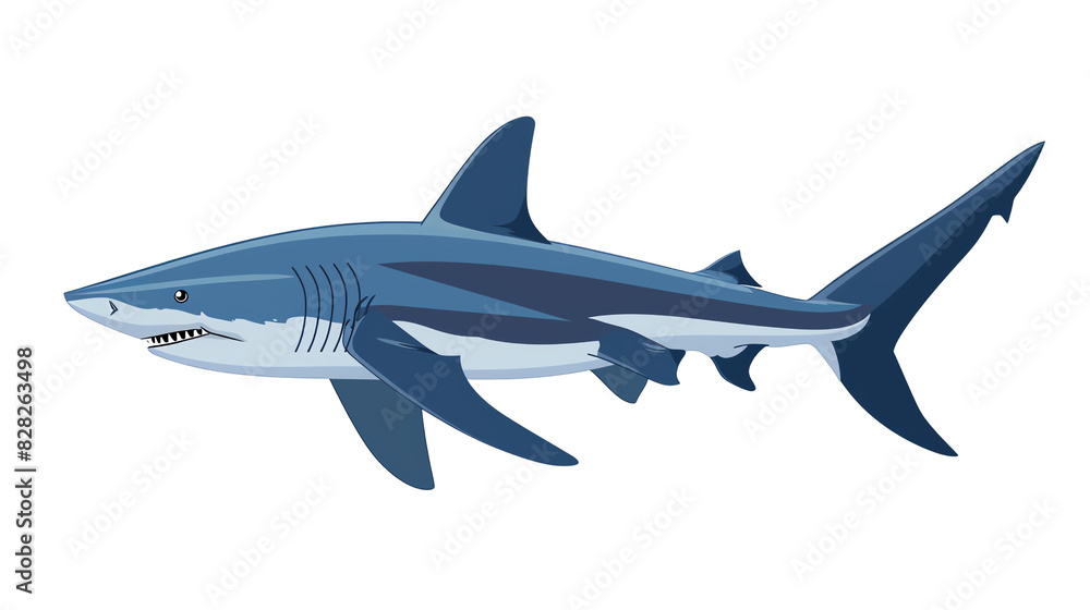 shark isolated on white transparent background shark isolated on white transparent background