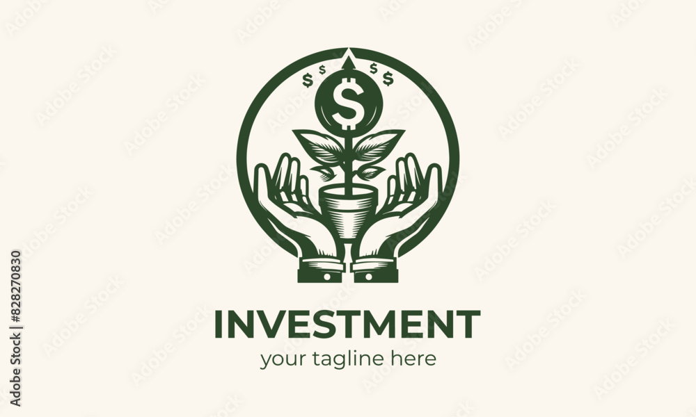 Investment logo to represent your design needs. Investment logo to represent your design needs.