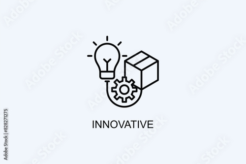 Innovative Vector Icon Or Logo Illustration