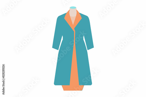 jacket dress vector illustration