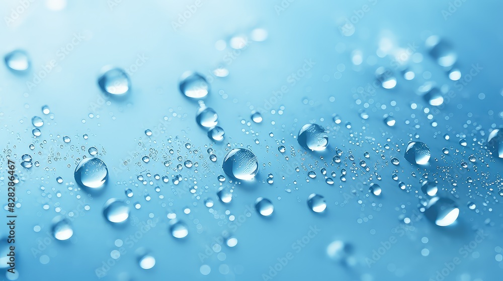 dew-covering pale blue background dew-covering pale blue background