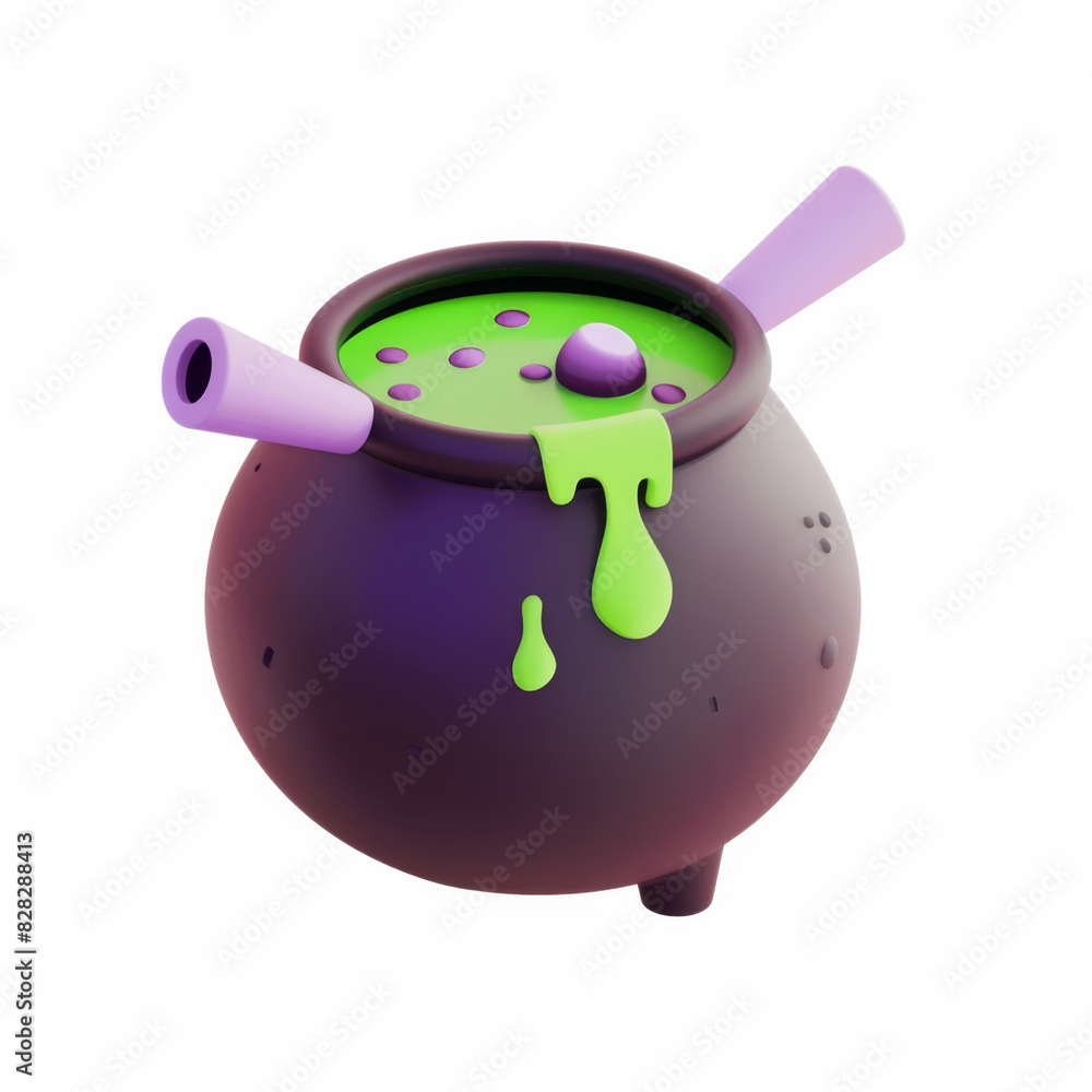 cauldron with witch's potion
cauldron with witch's potion