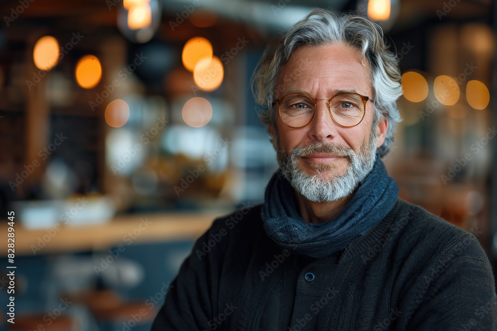 portrait of a person with glasses portrait of a person with glasses