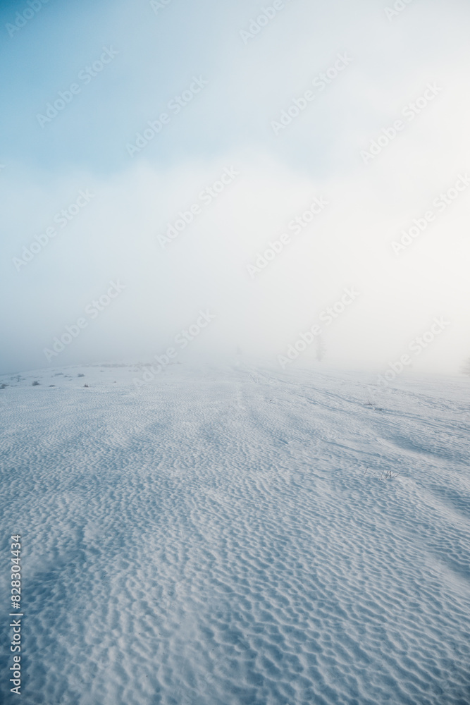 Alpine mountains landscape with white snow and blue sky. Sunset winter in nature. Frosty trees under warm sunlight. Wintry landscape. Donovaly, Low tatras Alpine mountains landscape with white snow and blue sky. Sunset winter in nature. Frosty trees under warm sunlight. Wintry landscape. Donovaly, Low tatras