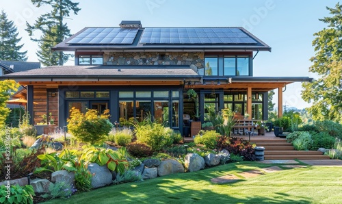 Create Eco-Friendly Homes for Sustainable Living with Solar Energy Rainwater Harvesting and Organic Gardening to Build Green Energy-Efficient Houses for a Healthier Environment and Family Life